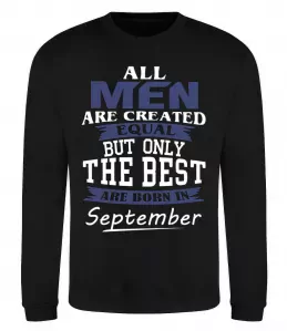 Свитшот Birthday king Черный фото