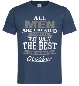 Мужская футболка The best are born in October
