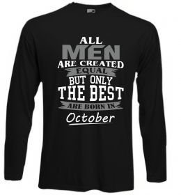 Лонгслив The best are born in October