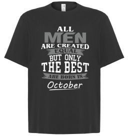 Футболка Оверсайз The best are born in October