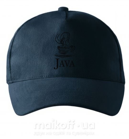 Кепка Java Темно-синий фото