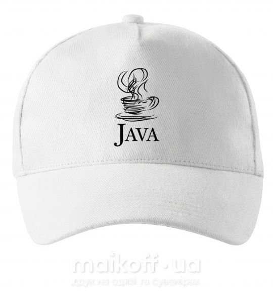 Кепка Java Білий фото
