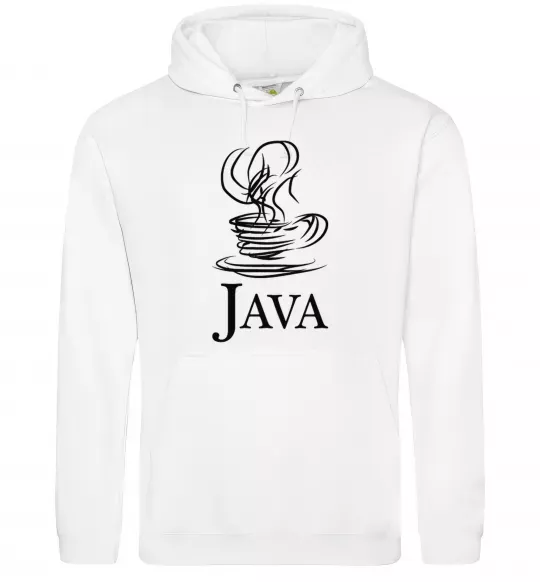 Чоловіча толстовка (худі) Java Білий фото