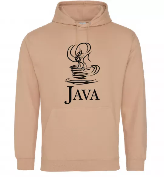 Чоловіча толстовка (худі) Java Пісочний фото