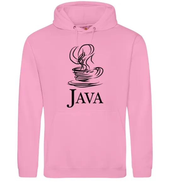 Женская толстовка (худи) Java Розовый фото