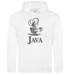 Женская толстовка (худи) Java Белый фото