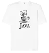 Футболка Оверсайз Java Білий фото