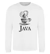 Свитшот Java Белый фото