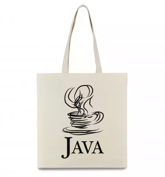 Еко-сумка Java Бежевий фото