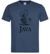 Мужская футболка Java Темно-синий фото