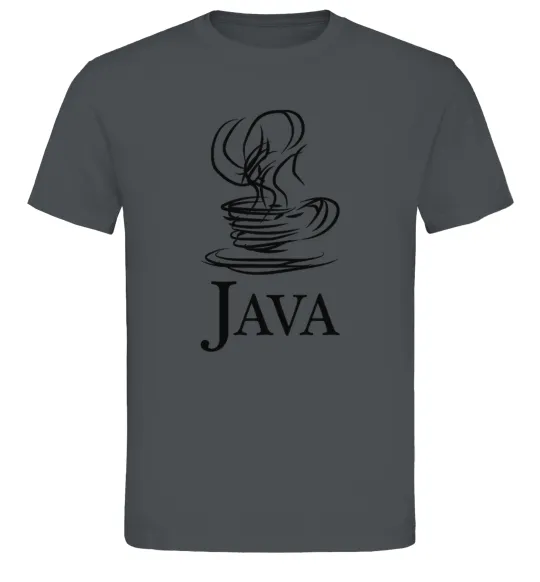 Мужская футболка Java Графит фото