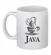 Чашка керамічна Java Білий фото