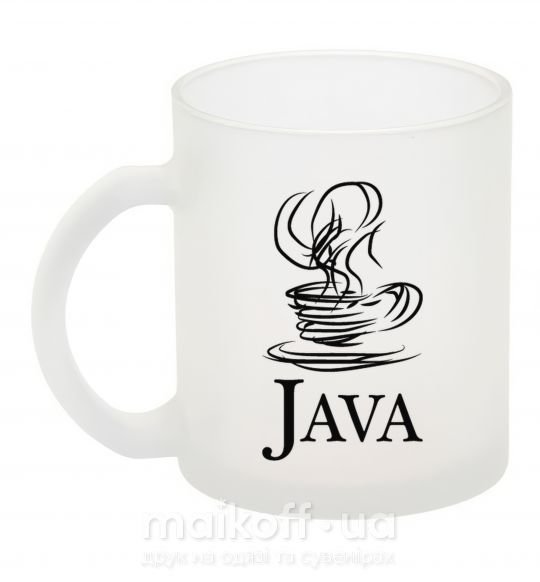 Чашка стеклянная Java Фроузен фото