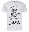 Мужская футболка Java Белый фото
