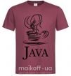 Чоловіча футболка Java Бордовий фото
