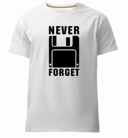 Чоловіча преміум футболка Never forget