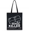 Эко-сумка Alt F4 - serial killer Черный фото
