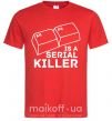 Чоловіча футболка Alt F4 - serial killer Червоний фото