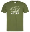 Чоловіча футболка Alt F4 - serial killer Оливковий Чоловіча футболка Alt F4 - serial killer Оливковий фото