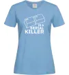 Женская футболка Alt F4 - serial killer Голубой фото