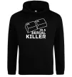 Мужская толстовка (худи) Alt F4 - serial killer Черный фото