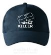 Кепка Alt F4 - serial killer Темно-синий фото