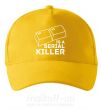 Кепка Alt F4 - serial killer Сонячно жовтий фото