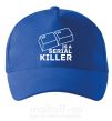 Кепка Alt F4 - serial killer Яскраво-синій фото