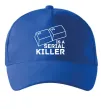 Кепка Alt F4 - serial killer Яскраво-синій фото