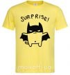 Мужская футболка Bat cat Лимонный фото
