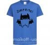 Детская футболка Bat cat Ярко-синий фото