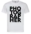 Мужская футболка Photographer Белый Мужская футболка Photographer Белый фото
