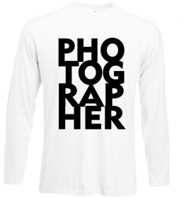 Лонгслів Photographer Лонгслів Photographer