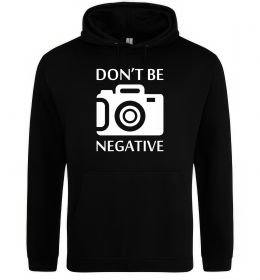 Мужская толстовка (худи) Don't be negative
