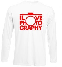 Лонгслів I love photography