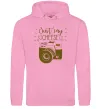 Жіноча толстовка (худі) Just say cheese Рожевий фото
