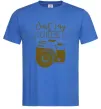 Мужская футболка Just say cheese Ярко-синий Мужская футболка Just say cheese Ярко-синий фото