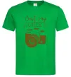 Мужская футболка Just say cheese Зеленый Мужская футболка Just say cheese Зеленый фото