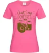 Жіноча футболка Just say cheese Яскраво-рожевий Жіноча футболка Just say cheese Яскраво-рожевий фото