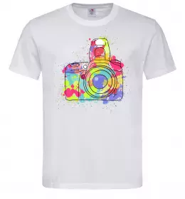 Мужская футболка Сamera Белый фото