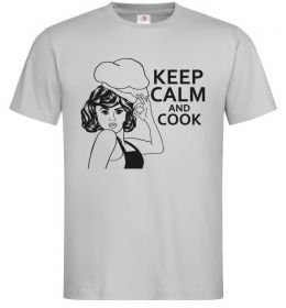 Чоловіча футболка Keep calm and cook