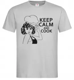 Мужская футболка Keep calm i am an awesome grandpa Красный фото Мужская футболка Keep calm i am an awesome grandpa Красный фото