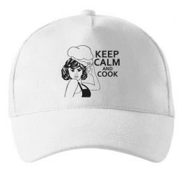 Кепка Keep calm and cook