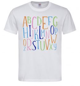 Чоловіча футболка Англійський алфавіт