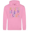 Мужская толстовка (худи) Англійський алфавіт Розовый Мужская толстовка (худи) Англійський алфавіт Розовый фото