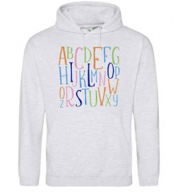 Жіноча толстовка (худі) Англійський алфавіт