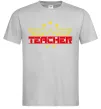 Мужская футболка Wonder teacher Серый фото