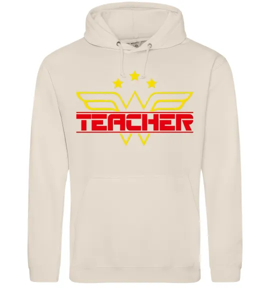 Женская толстовка (худи) Wonder teacher Таш фото