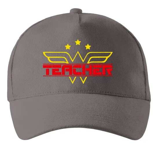 Кепка Wonder teacher Сірий фото