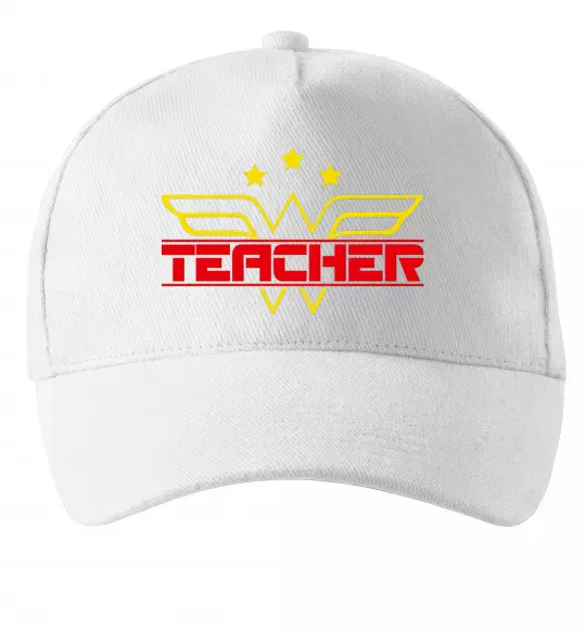 Кепка Wonder teacher Белый фото